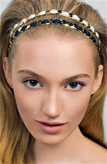Chain Link Ribbon Headband Chain Link Ribbon Headband