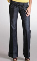 Arden B. Wide Leg Denim Trousers