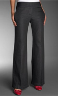 Nordstrom Wardrobe Wide Leg Stretch Denim Pants