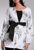 Etched Posie Trench Coat Etched Posie Trench Coat