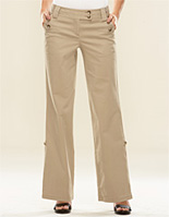 Supreme Sateen Button Pocket Lindsay Straight Pant