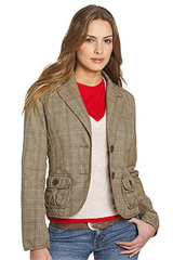 Western Check Blazer