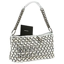 Betseys Heart Hobo - Silver Betseys Heart Hobo - Silver