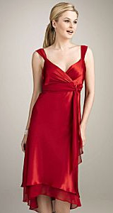 Betsy & Adam Charmeuse Dress Betsy & Adam Charmeuse Dress