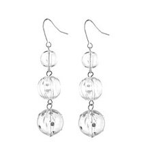 Mercury Lucite Line Earring Mercury Lucite Line Earring
