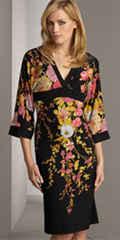 Printed Kimono Dress Printed Kimono Dress