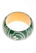 Batik Painted-Bangle