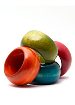 Dioscuri Oversize Wood Bangle