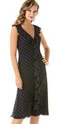 Lauren by Ralph Lauren Silk Ruffled Dress Lauren by Ralph Lauren Silk Ruffled Dress
