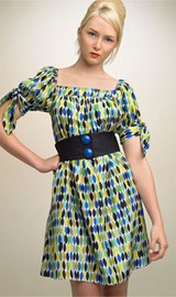 Nanette Lepore Print Shift Dress (with Belt) Nanette Lepore Print Shift Dress (with Belt)