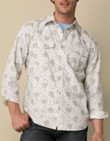 Banana Republic Cotton Floral Paisley Shirt Banana Republic Cotton Floral Paisley Shirt