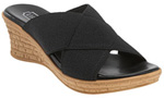 Lia Bijou 'Amanda' Slide (Black)