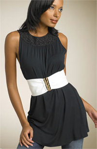 B-Low the Belt Bamboo Clasp Patent Leather Belt B-Low the Belt Bamboo Clasp Patent Leather Belt