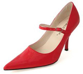 Vegan Classic Pumps with Strap