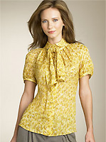 Walter Leopard Chiffon Blouse