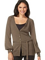 French Connection Henley-Style Cardigan French Connection Henley-Style Cardigan