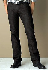 Slim straight resin rinse jean Slim straight resin rinse jean