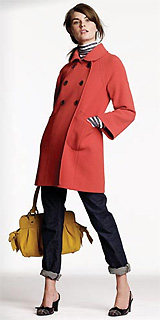 Double-Cloth Town Coat