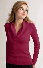 Raglan Sleeve Cowl Neck Sweater Raglan Sleeve Cowl Neck Sweater