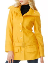 Mod Drop Waist Wool Coat Mod Drop Waist Wool Coat