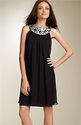Maggy London Embellished Trapeze Dress Maggy London Embellished Trapeze Dress