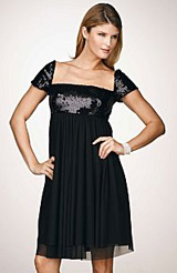 JS Boutique Sequined Babydoll Dress