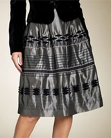 Carmen Marc Valvo Taffeta Skirt Carmen Marc Valvo Taffeta Skirt