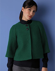Wool Textured Swing Jacket Wool Textured Swing Jacket