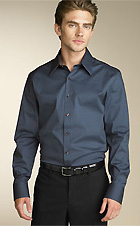 two a.m. Long Sleeve Solid Poplin Shirt two a.m. Long Sleeve Solid Poplin Shirt