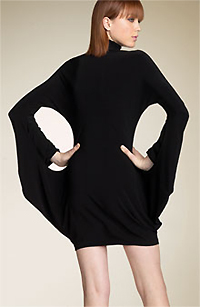 Norma Kamali 'Modern Sculpture' Turtleneck Dress Norma Kamali 'Modern Sculpture' Turtleneck Dress