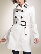 Soia & Kyo Convertible Collar Trench Coat Soia & Kyo Convertible Collar Trench Coat