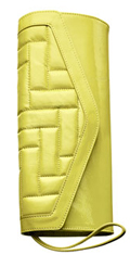 Hobo International Quilted Patent Leather Clutch