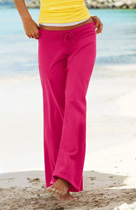  Wide Leg Pant in Luxe Fleece
