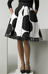 Donna Karan Collection 'Floating Dots' Skirt