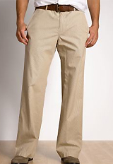 Relaxed Pin-Dot Chino