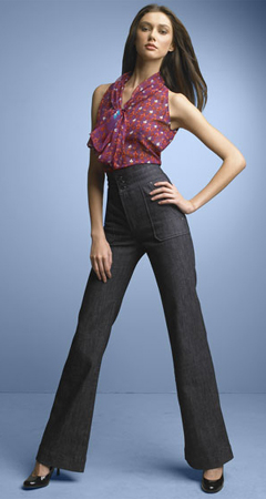 Super High-Waist Jeans