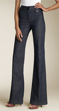 Goldsign 'Treo' High Waist Wide Leg Stretch Jeans