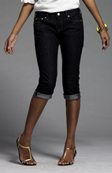 Cropped Matchstick Jean in Clean Rinse Wash Cropped Matchstick Jean in Clean Rinse Wash
