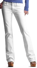 Double-Button Curvy Boot Cut Jeans Double-Button Curvy Boot Cut Jeans
