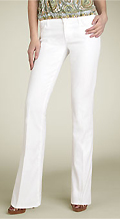 7 For All Mankind White Stretch Bootcut Jeans (Clean White) 7 For All Mankind White Stretch Bootcut Jeans (Clean White)