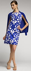 BR Monogram Scroll-Print Dress BR Monogram Scroll-Print Dress
