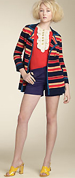 Yellow Shoes with Red as a Neutral Yellow Shoes with Red as a Neutral
