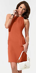 Banded Halter Ponte Knit Dress