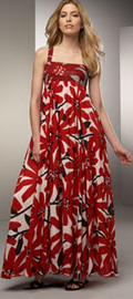 Printed Poppy Patio Dress