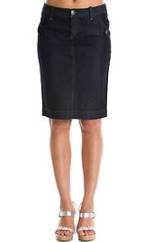 Dark Rinse Pencil Skirt Dark Rinse Pencil Skirt