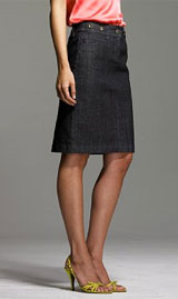 Denim Straight Skirt Denim Straight Skirt