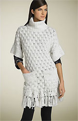 Rebecca Taylor 'Runway' Fringed Pullover Sweater Rebecca Taylor 'Runway' Fringed Pullover Sweater