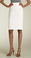 Diane von Furstenberg 'Cougarette' Stretch Cotton Skirt Diane von Furstenberg 'Cougarette' Stretch Cotton Skirt