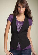 Matty M 'Central Park Suiting' Button Front Vest Matty M 'Central Park Suiting' Button Front Vest