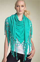 Echo Square Fringe Scarf Echo Square Fringe Scarf